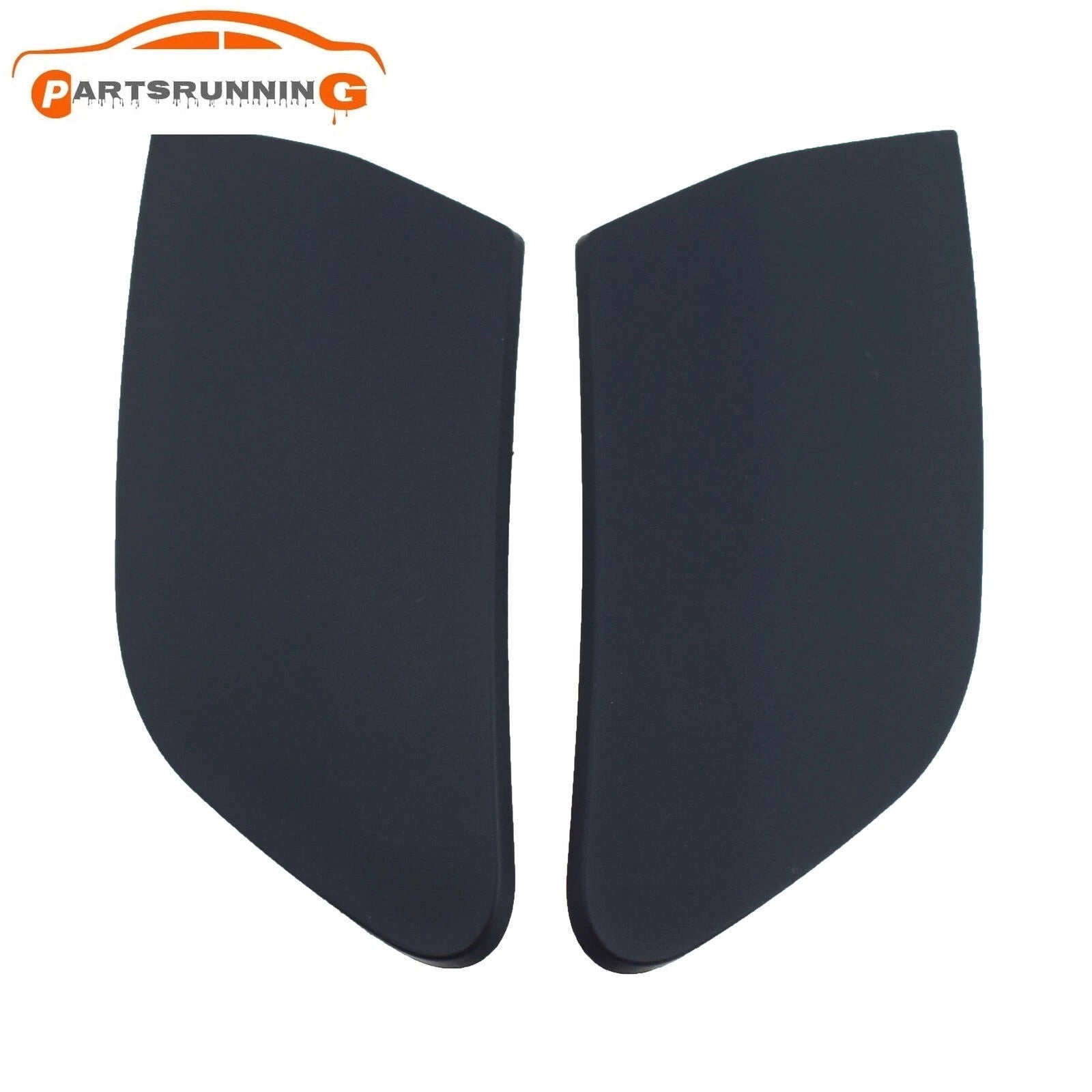 Pair Head Light Headlight Washer Covers For 2005-10 Volkswagen Jetta Rabbit GTI 6B93BC-57
