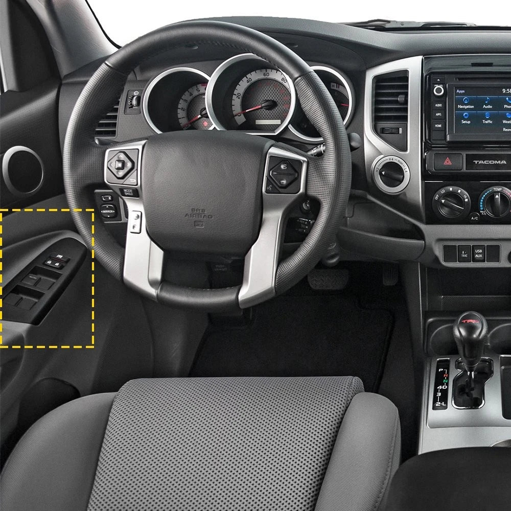 7420204040 FOR TOYOTA TACOMA 4D CAB FRONT LEFT MASTER POWER WINDOW SWITCH EOA 6B93BC-57
