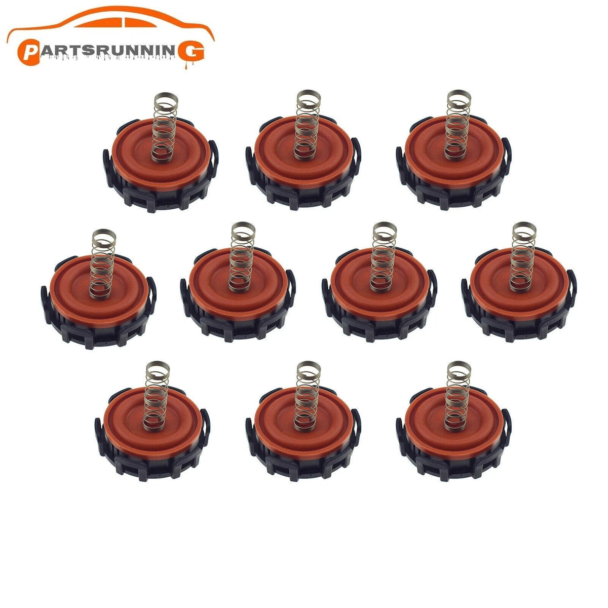 10PCS Valve Cover PCV Repair Kit For Citroen 1.6 HDI Volvo Ford MAZDA3 0248.L1 6B93BC-57