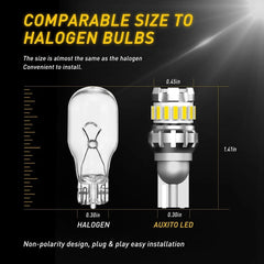 LED Reverse Backup Lights Bulbs T15 912 for Chevy Silverado 1500 2014-2022 White 6B93BC-57