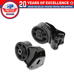Engine Motor Mount 2PCS Set Fit 2003-2008 Hyundai Tiburon 2.7L Auto Trans 6B93BC-57