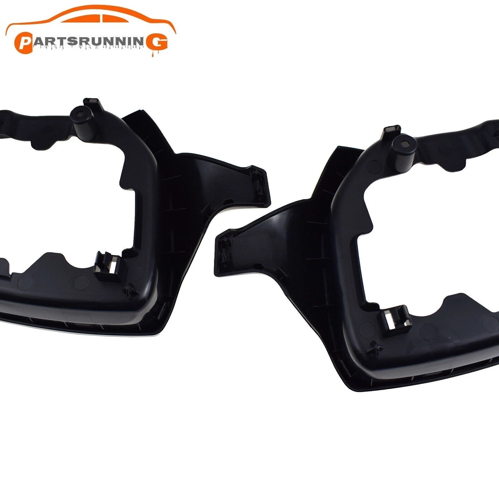 Pair Mirror Cover Frame Cap Housing Kit For Hyundai Grand Santa Fe XL 2017-2020 6B93BC-57
