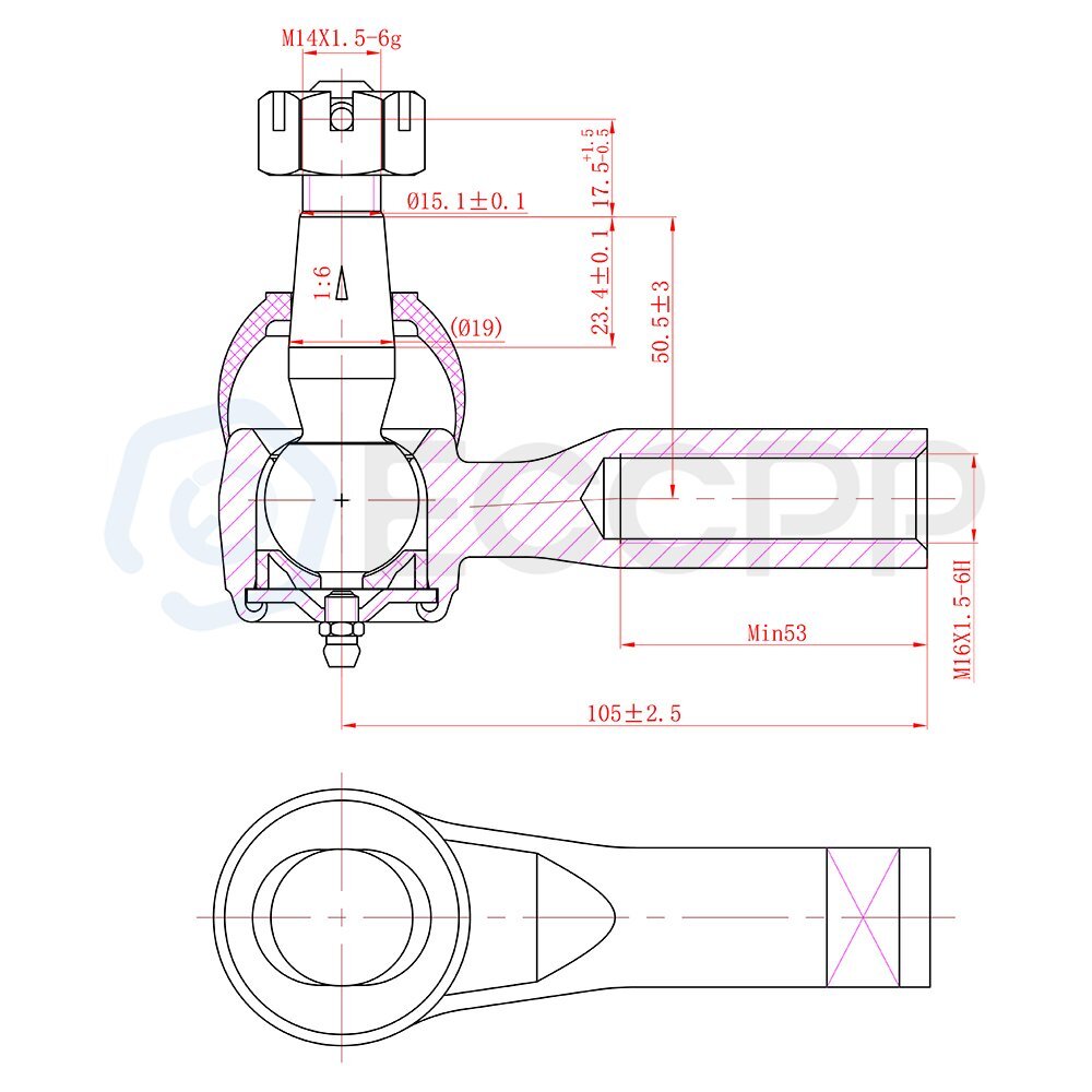 Fit For Chrysler Aspen Dodge   Control Arm Tie Rod End Stering Parts 10x 6B93BC-57