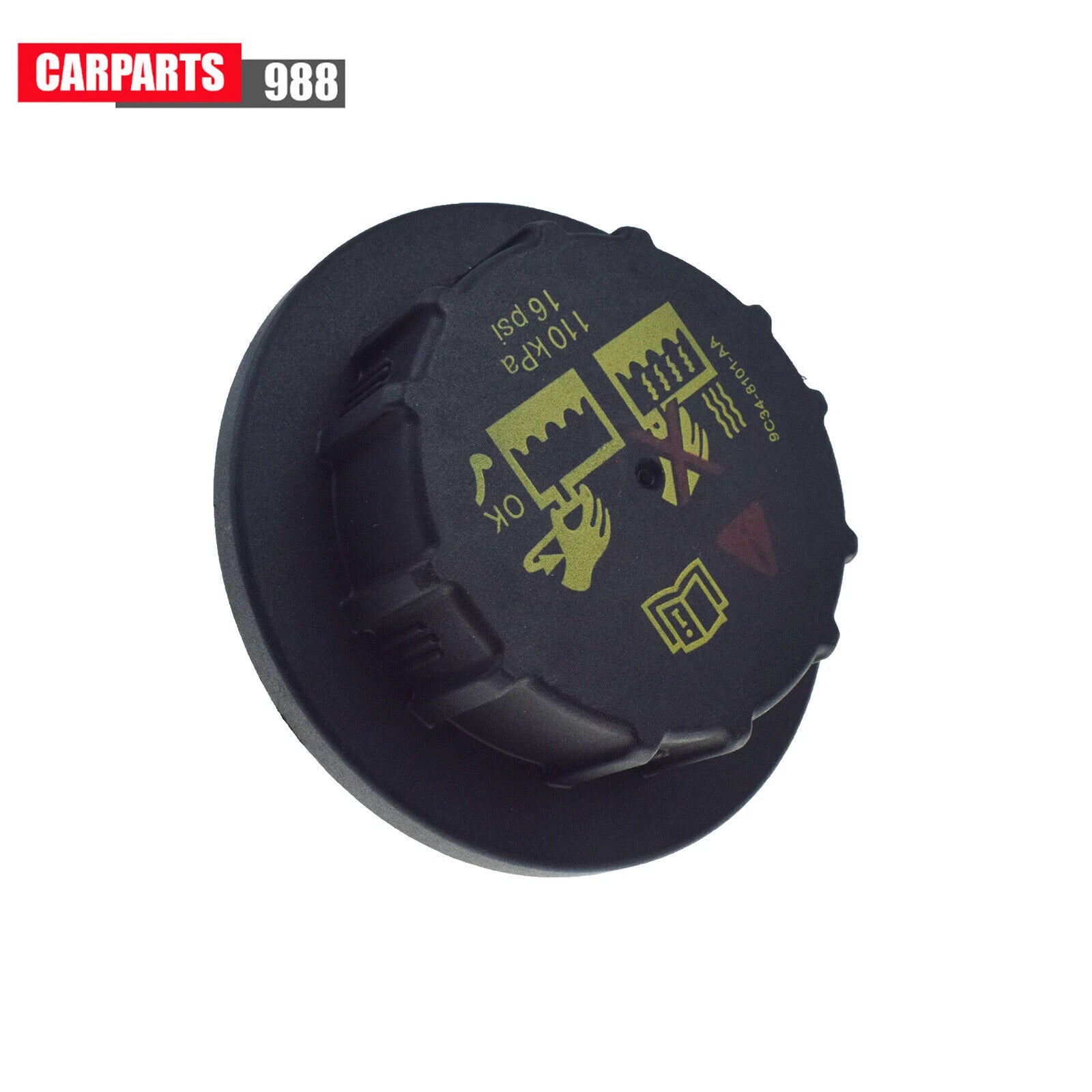 Radiator Coolant Tank Cap for Ford F150 Explorer Lincoln MKT Mercury 9C3Z-8101-B 6B93BC-57