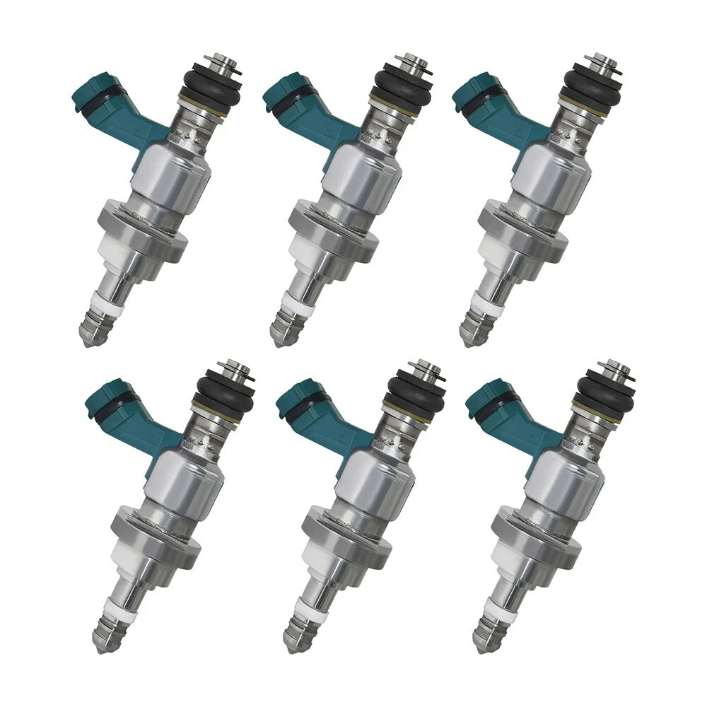 6x Fuel Injectors 23250-31020 For Lexus IS250 GS300 2.5L 3.0L W/ Connector Seal 6B93BC-57