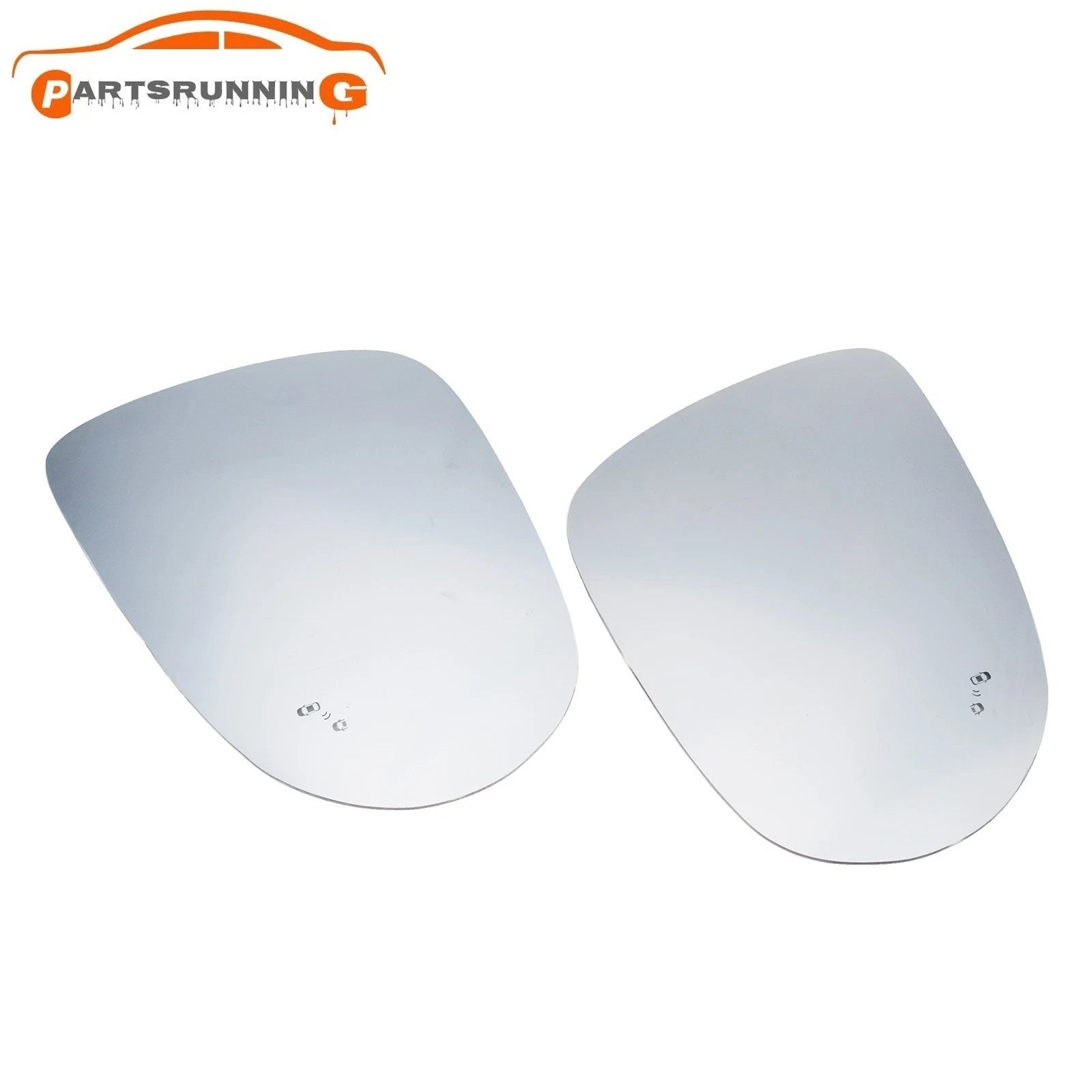 Heated Left & Right Mirror Glass With BSD For KIA Sorento 2016-2020 87611-C5040 6B93BC-57