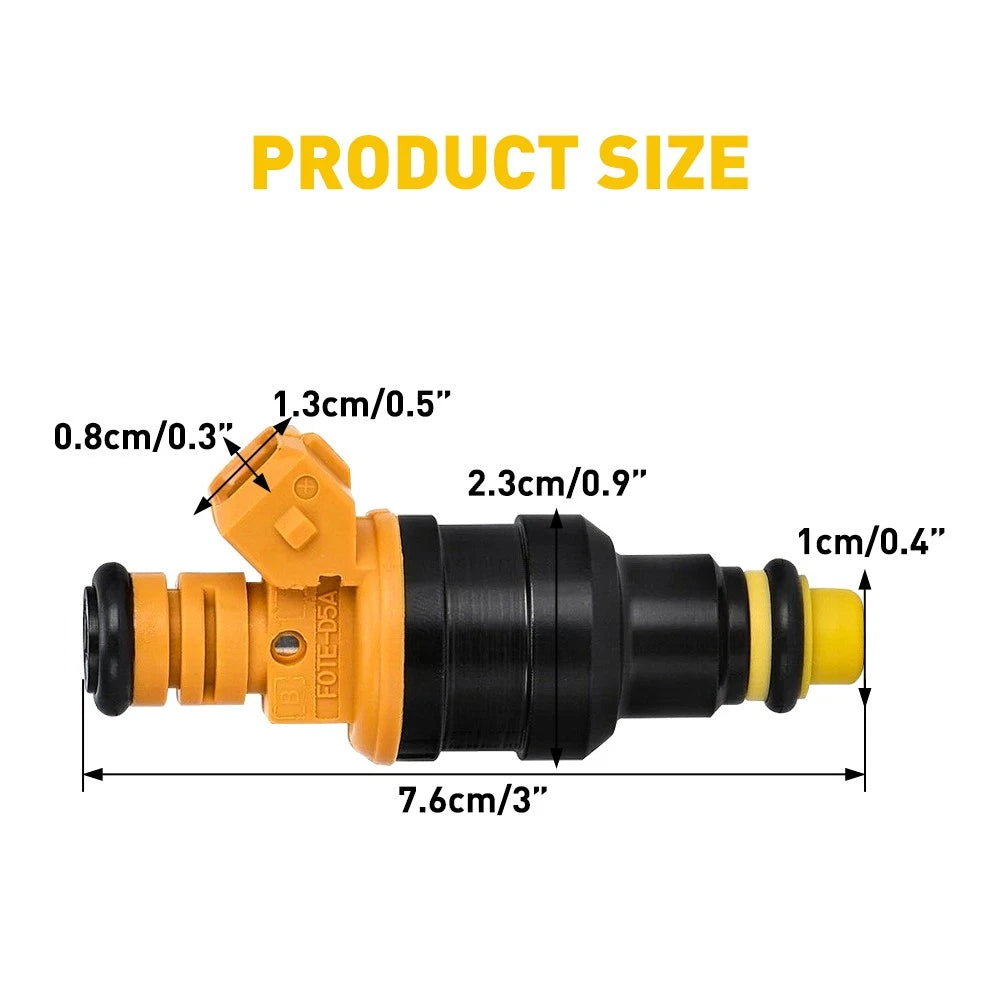 8PCS Flow Matched 0280150943 Injectors Fuel For 1997-03 Ford 4.6L/5.4L F-150 V8 6B93BC-57
