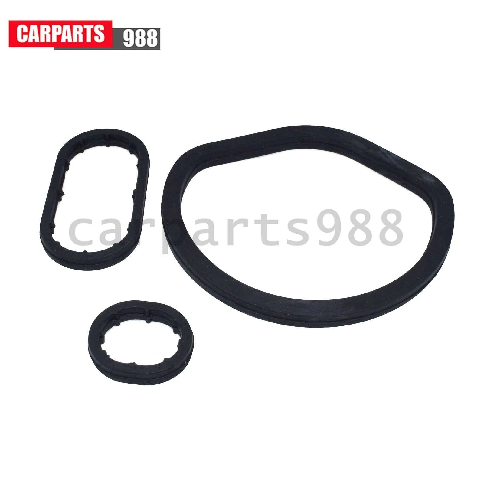 3Pcs Engine Oil Cooler Seal Kit for Mercedes ML500 S430 S500 E320 1121840061 6B93BC-57