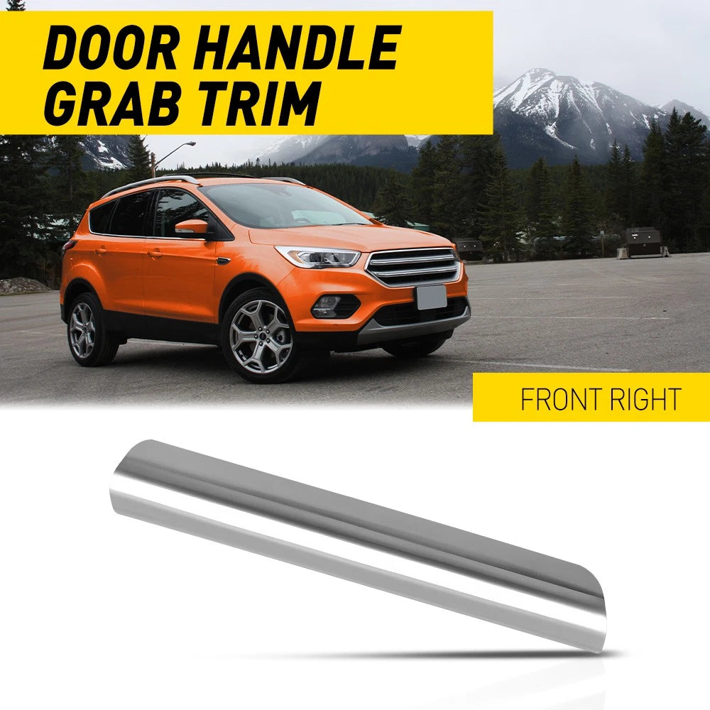 For Ford Escape 13-19 Front RH Door Handle Grab Trim Molding Right Silver EOA 6B93BC-57