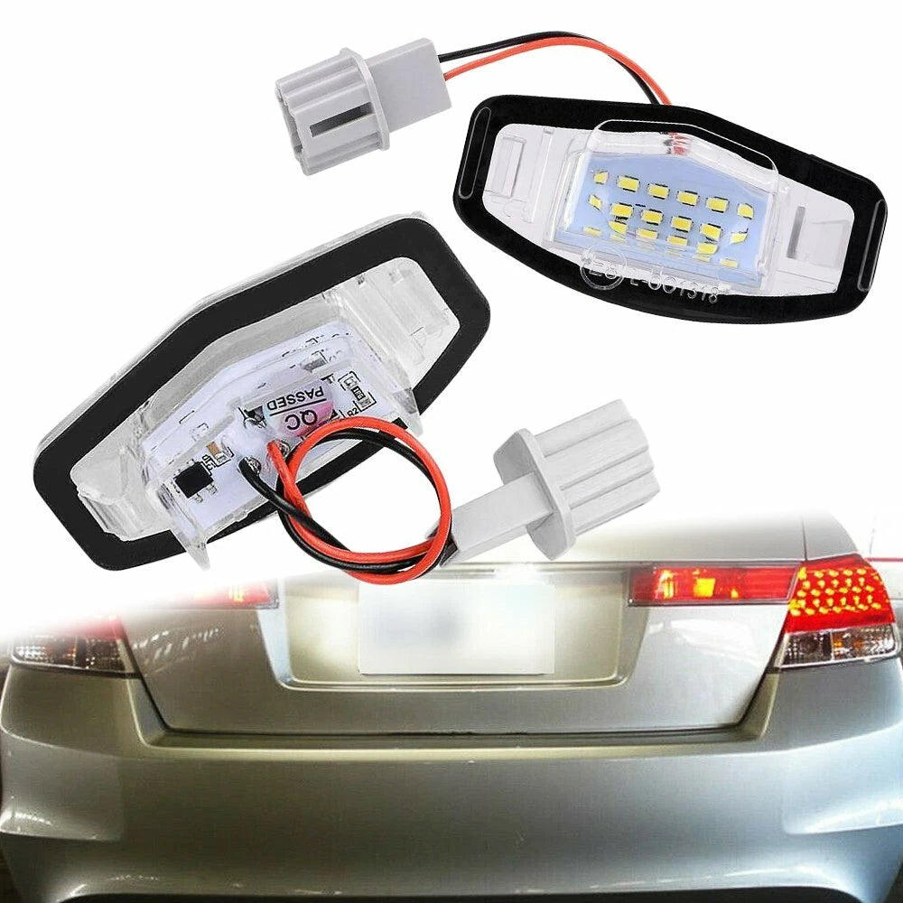 LED License Plate Light Bulbs for Honda Civic Accord Odyssey Acura TL TSX MDX EA 6B93BC-57