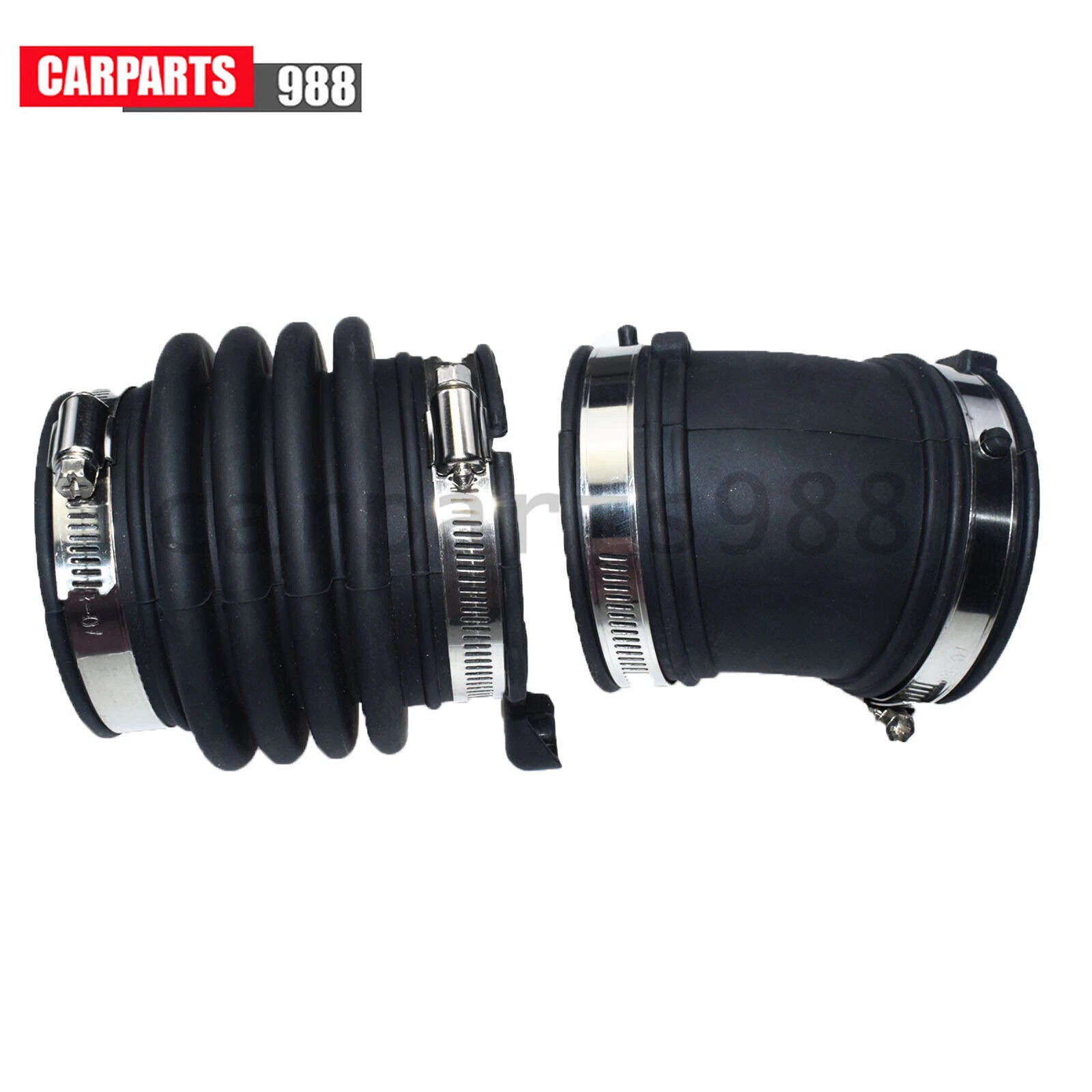 Set of 2 Air Intake Resonator Hose Tube Boot For 2006-08 Infiniti M35 16576EG00A 6B93BC-57