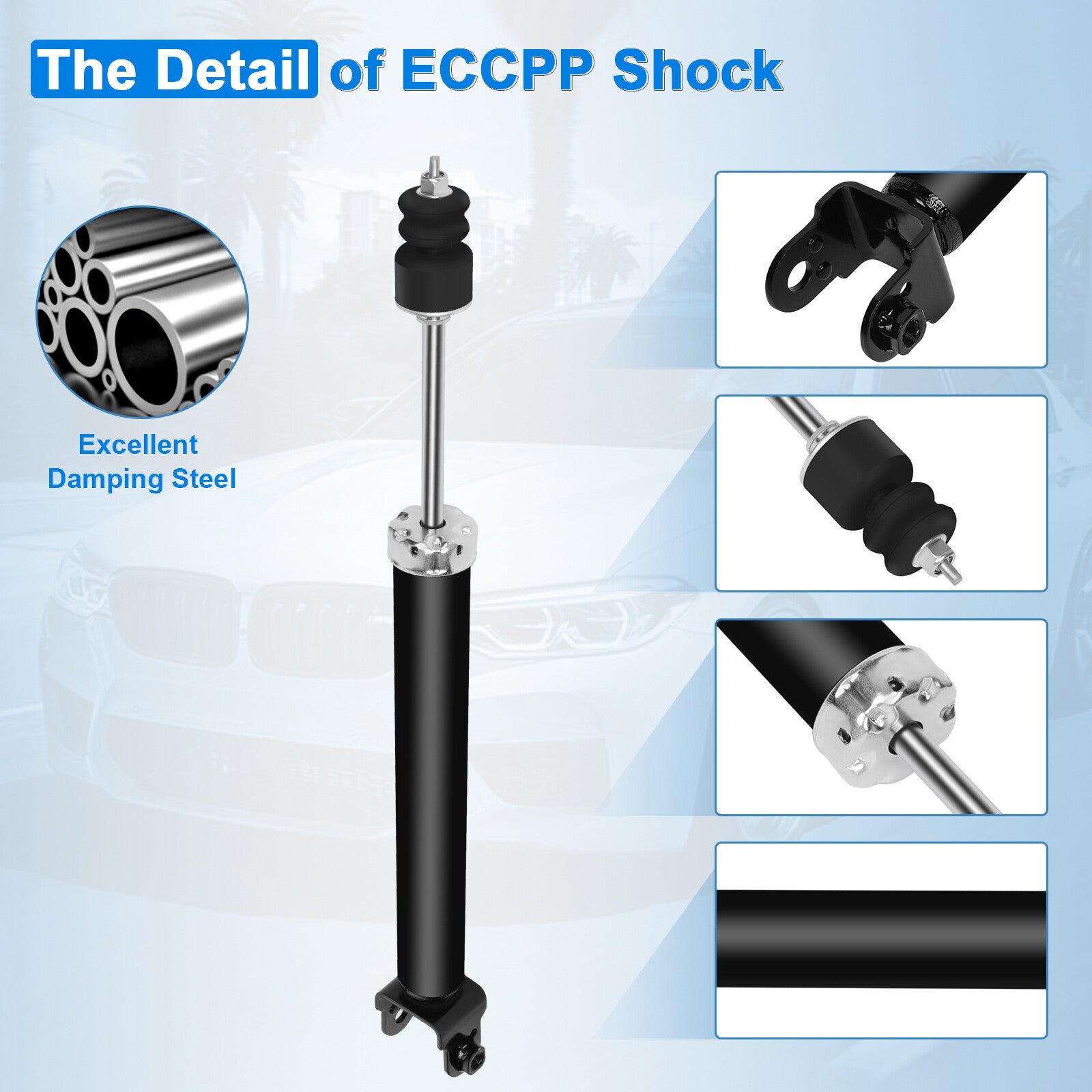 Rear Pair Struts Shocks For 2007-2017 Nissan Altima Left Right ECCPP ECCPP
