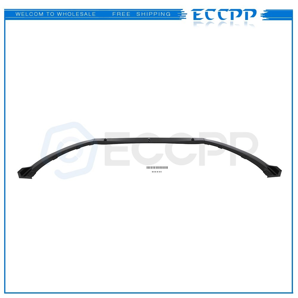 Fits 2016-2021 Mazda MX-5 Bright Black Front Spoiler Lips Bumper 6B93BC-57