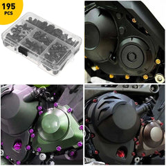 Complete Fairing Bolts Screws Kit for Suzuki GSXR600 GSXR750 1000 GSX1300R SV650 6B93BC-57
