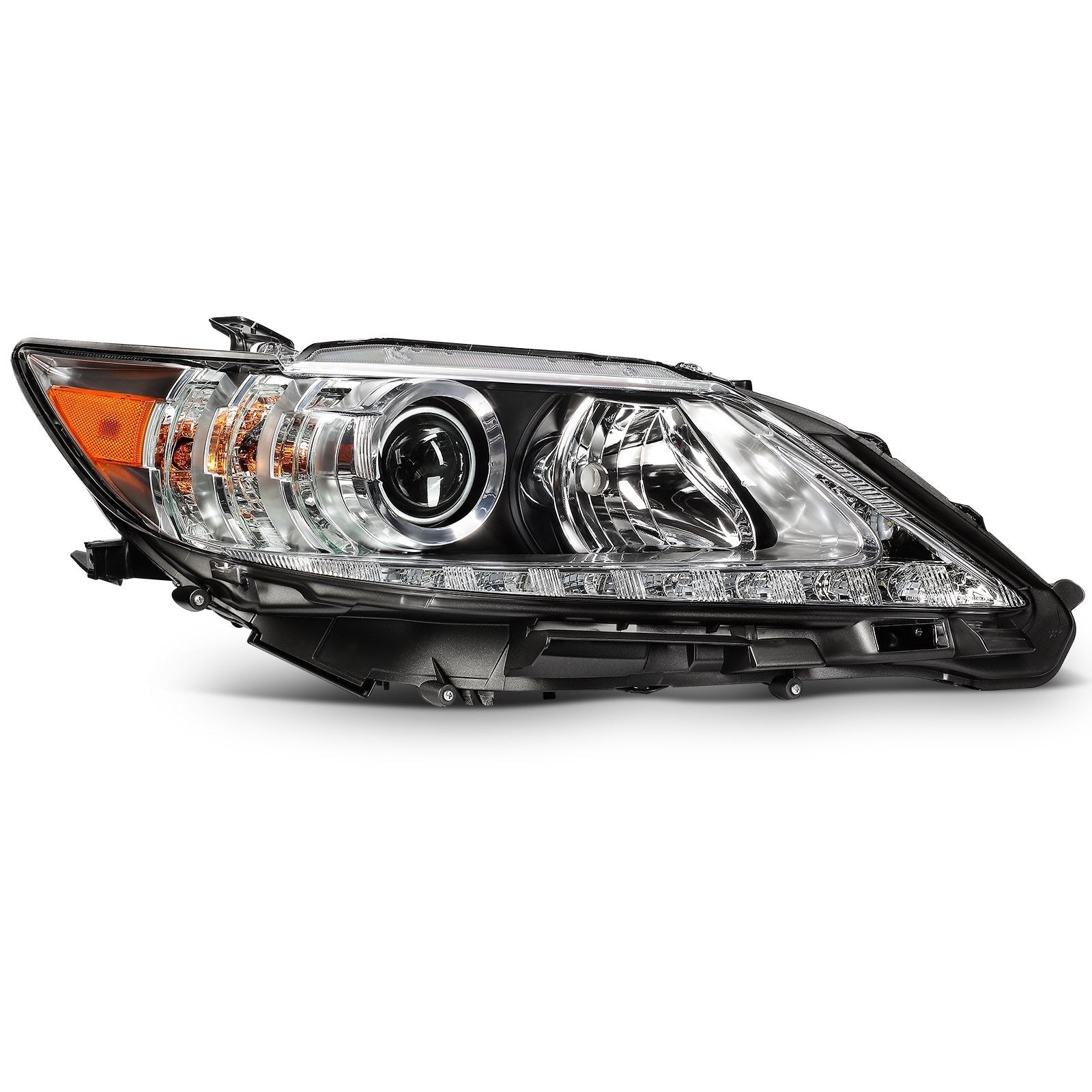 ECCPP Headlight For Lexus ES300h 2.5L ES350 3.5L 2013-2015 Right Side Black 6B93BC-57