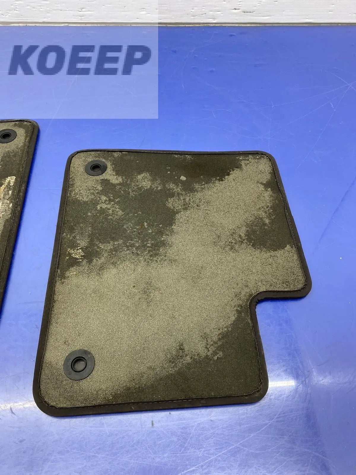 2017 - 2019 MERCEDES GLS550 OEM INTERIOR FLOOR MAT SET (3) | BROWN DESIGNO (954) 6B93BC-57