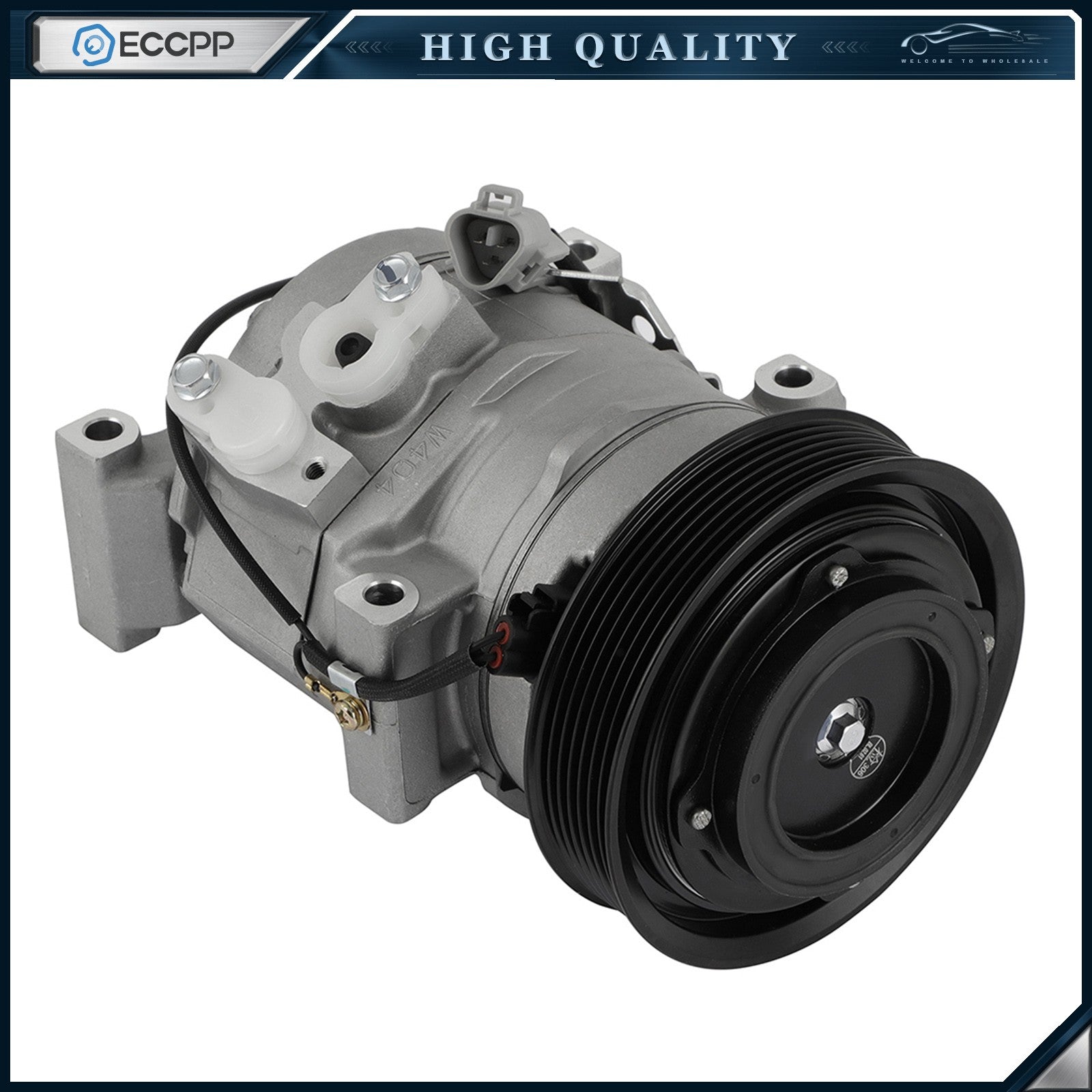 AC A/C Compressor with Clutch Fits Toyota RAV4 2.0L 2001 2002 2003 10S15C 6B93BC-57