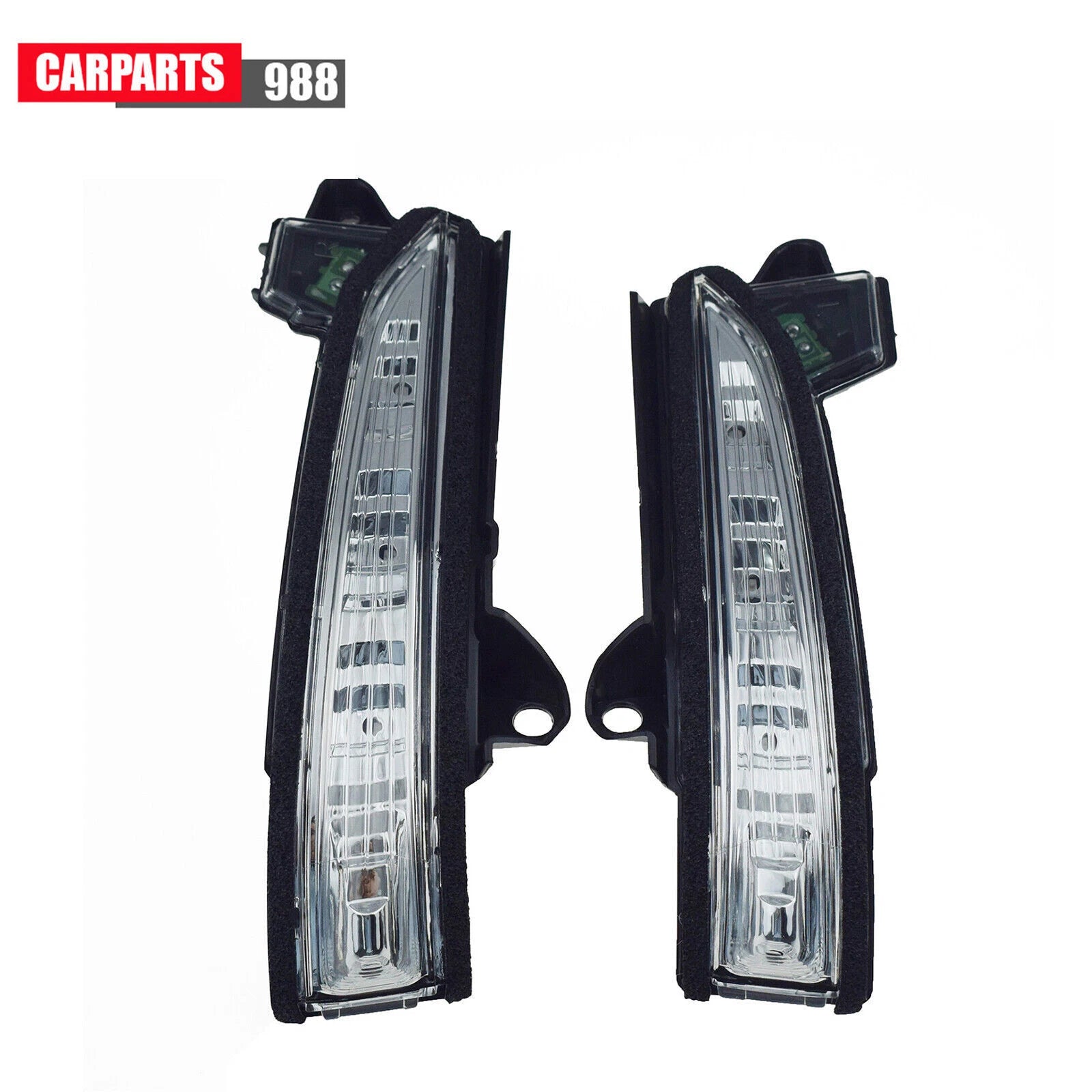 Pair LH RH Mirror Turn Signal Lamp For 13-20 Ford Fusion DS7Z13B375A DS7Z13B374A 6B93BC-57
