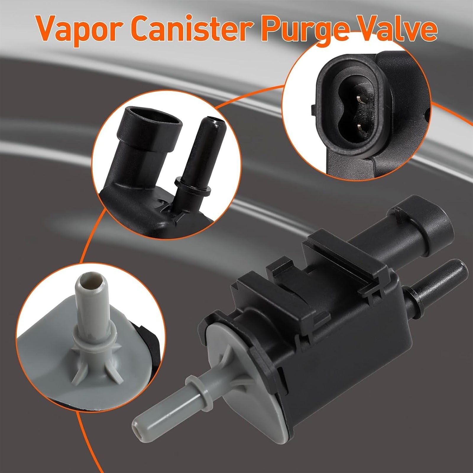 Vapor Canister Vent Valve Solenoid For 2007-2013 GMC Yukon &Chevrolet Silverado 6B93BC-57