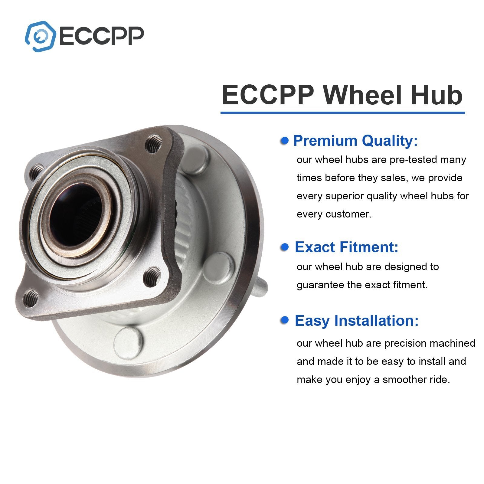 1Pc Wheel Hub Bearing Rear For Jeep Grand Cherokee 2005-2010 Commander 2006-2010 6B93BC-57