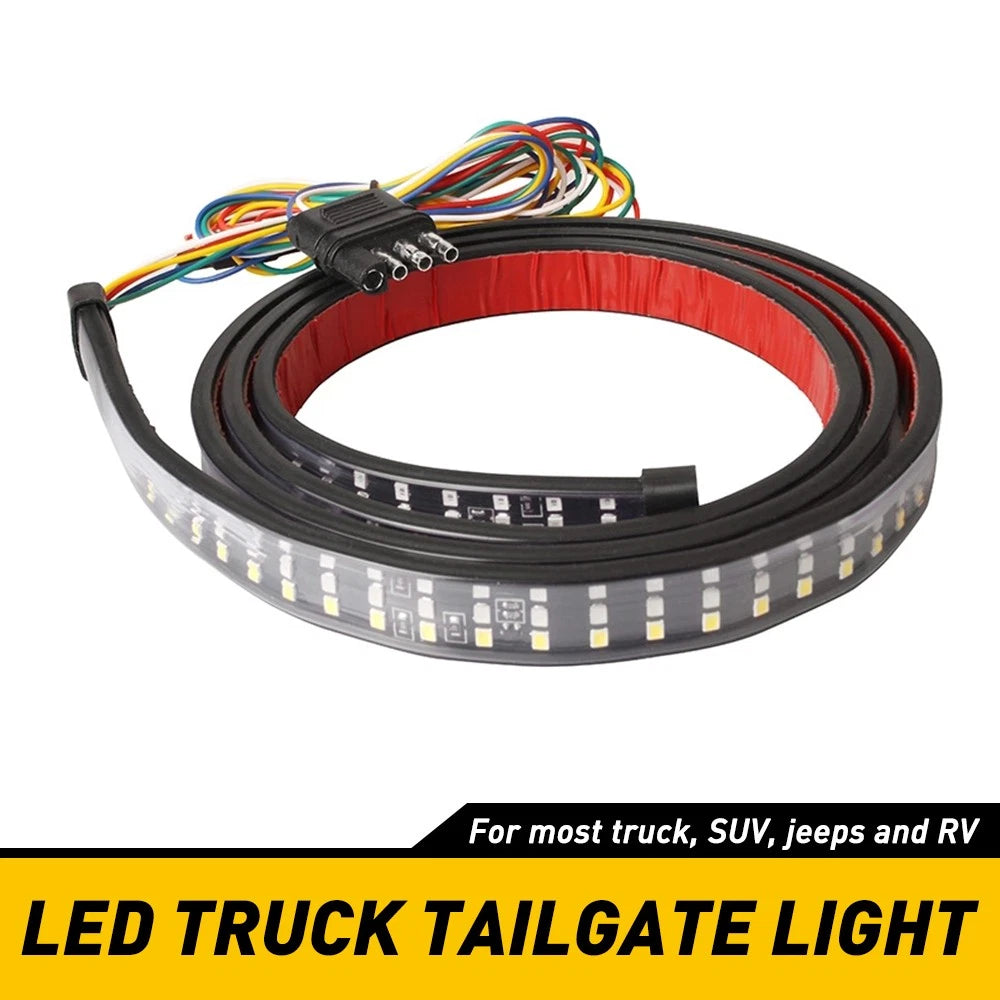 60" LED STRIP TAILGATE LIGHT BAR REVERSE BRAKE SIGNAL FOR CHEVY FORD DODGE USEOA 6B93BC-57