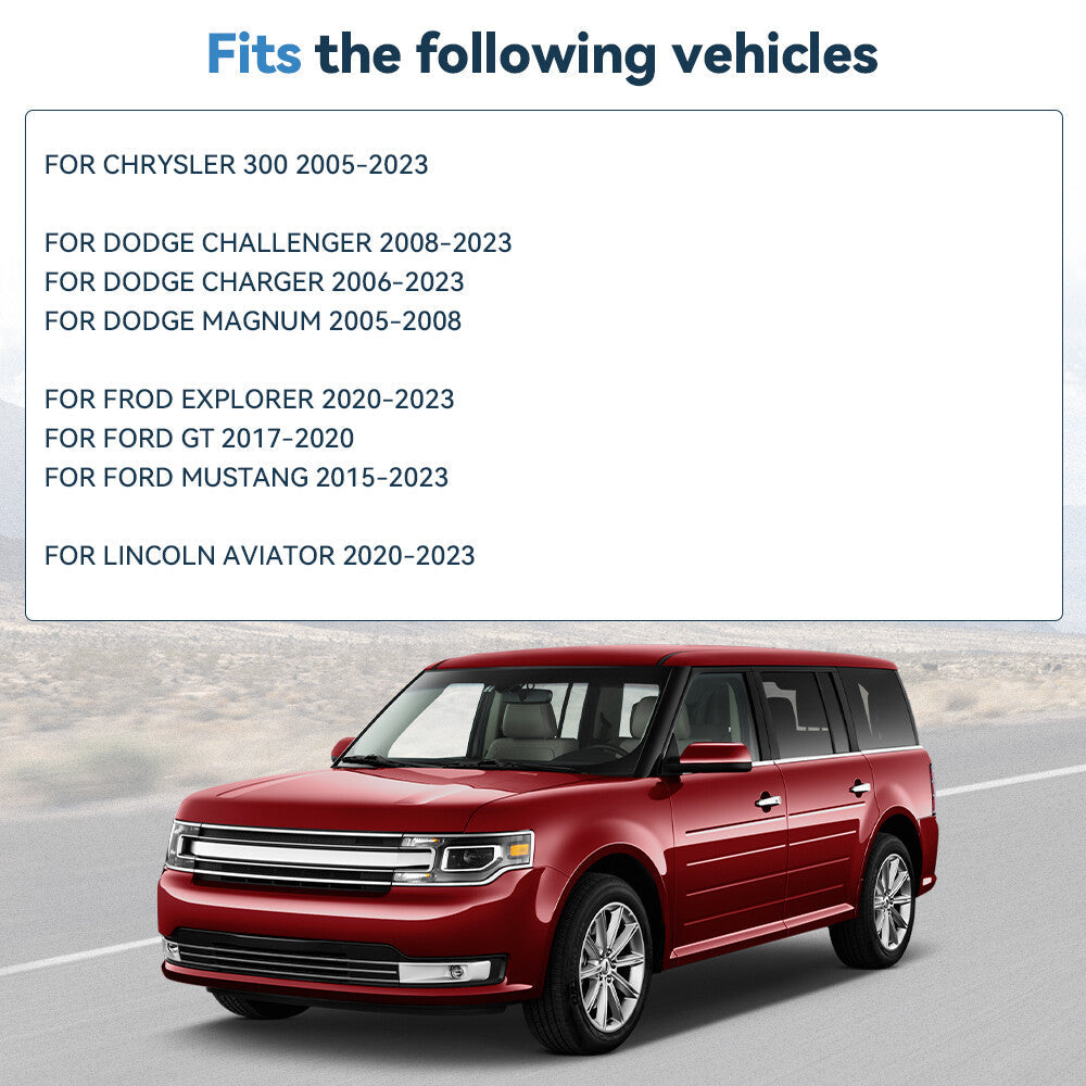 4 Pcs 1.5" 5x4.5 5x114.3 Wheel Spacers For Chrysler 300 Dodge Charger Challenger 6B93BC-57