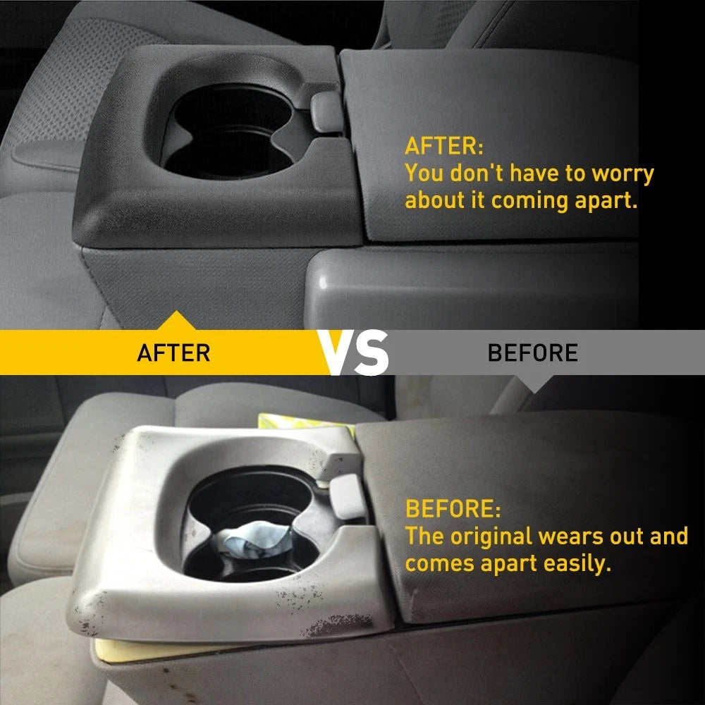 Center Console Cup Holder Armrest For Pad 97 98 99 2000 2001 2002 2003 Ford F150 6B93BC-57