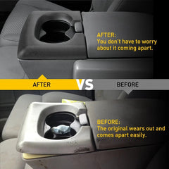 Center Console Cup Holder Armrest For Pad 97 98 99 2000 2001 2002 2003 Ford F150 6B93BC-57