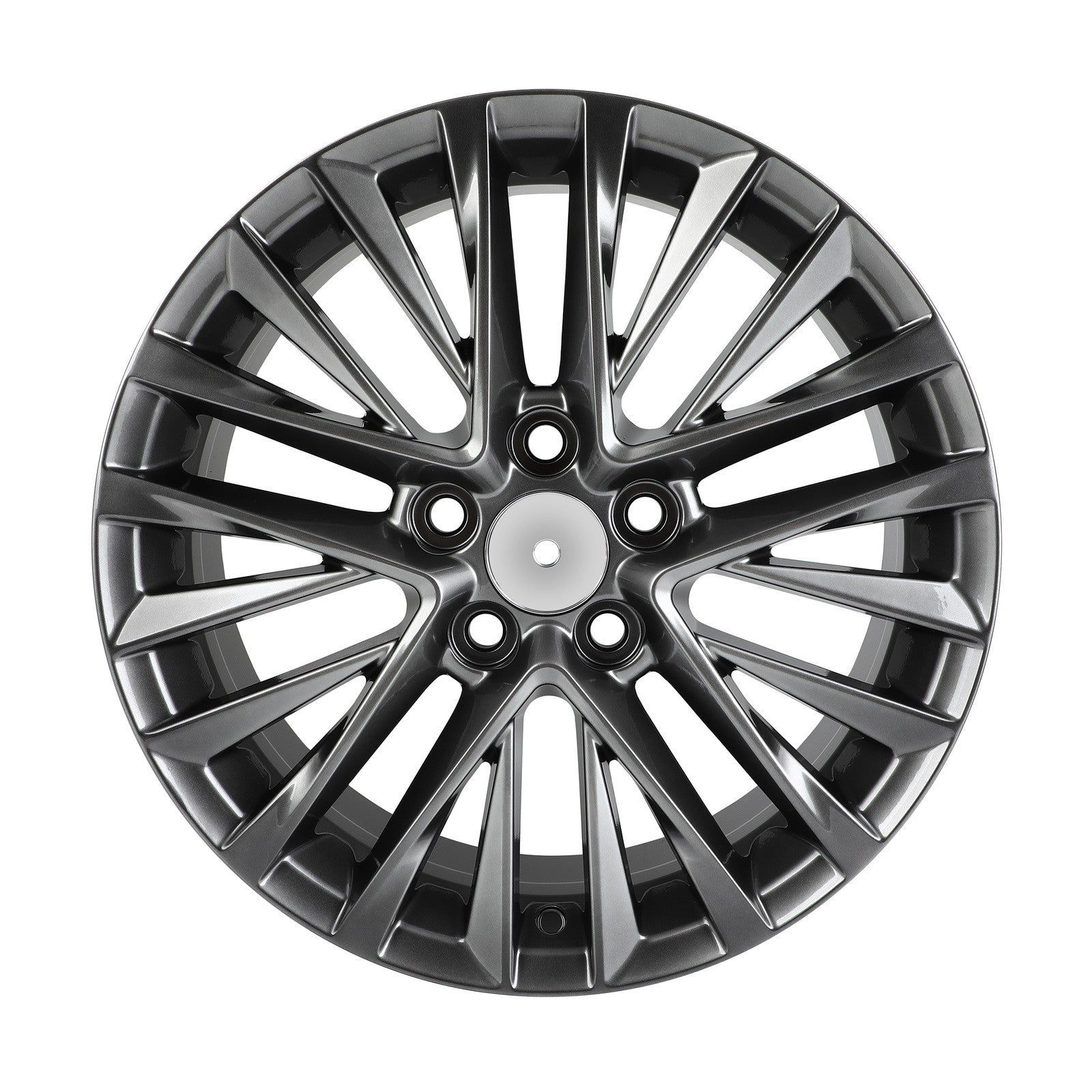 17x7 inch 5x114.3 PCD 45mm Offset Wheel Rim Hyper Black 6B93BC-57