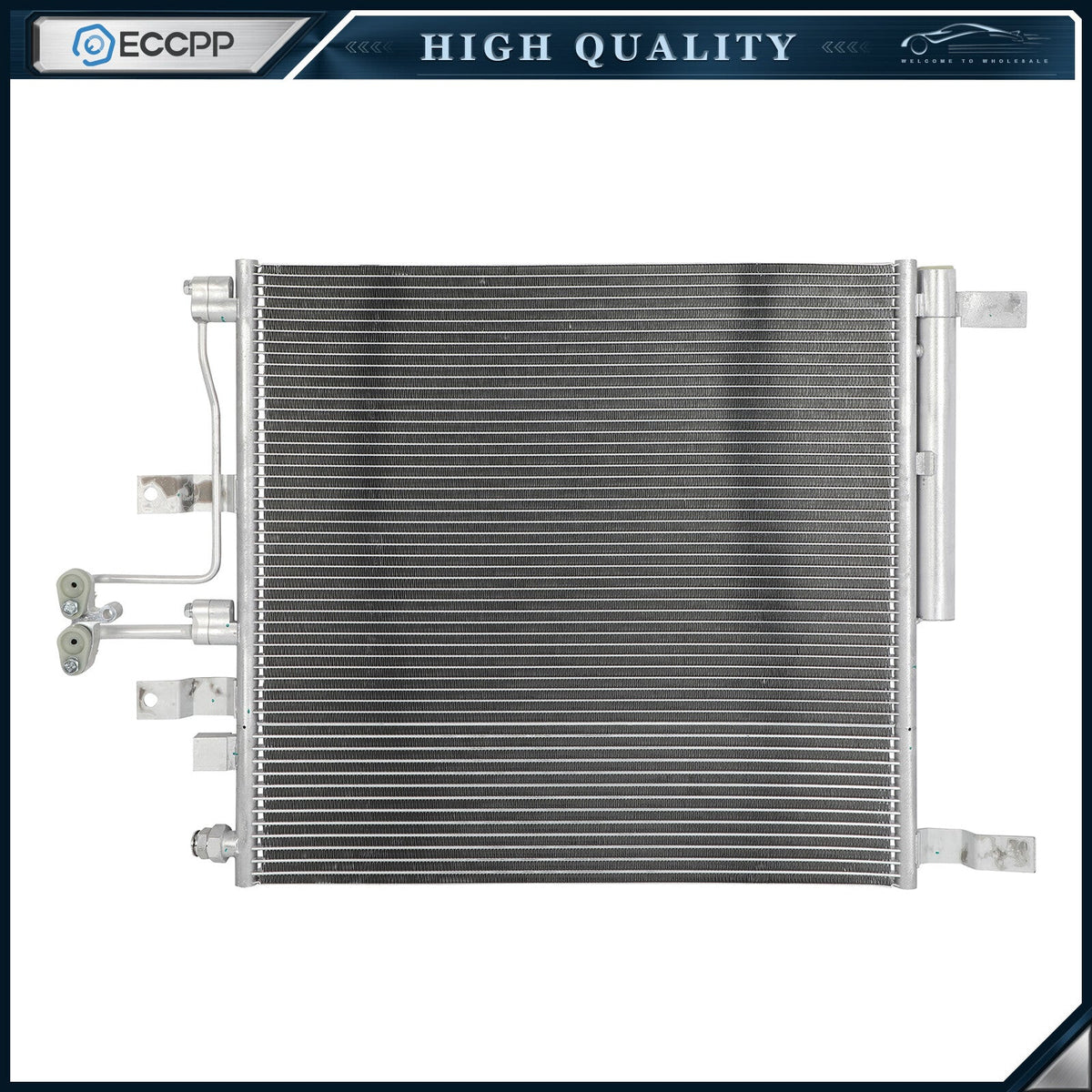 Aluminum AC Condenser For 2013 2014 2015 2016-2018 Ram 1500 for 4392 condenser 6B93BC-57