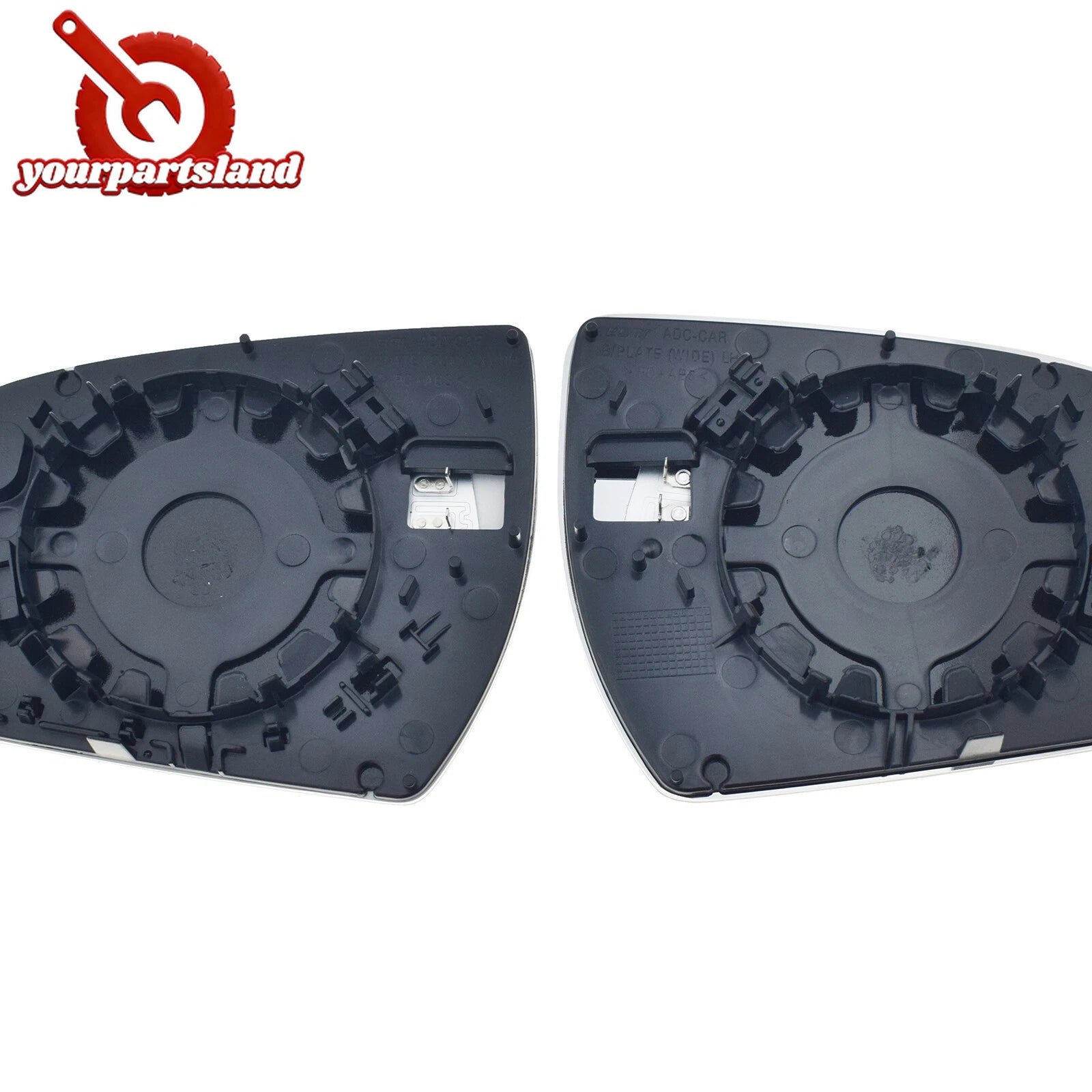 Mirror Glass w/ Backing Heated Left Right for Hyundai Elantra 2015 2016 17 2018 6B93BC-57