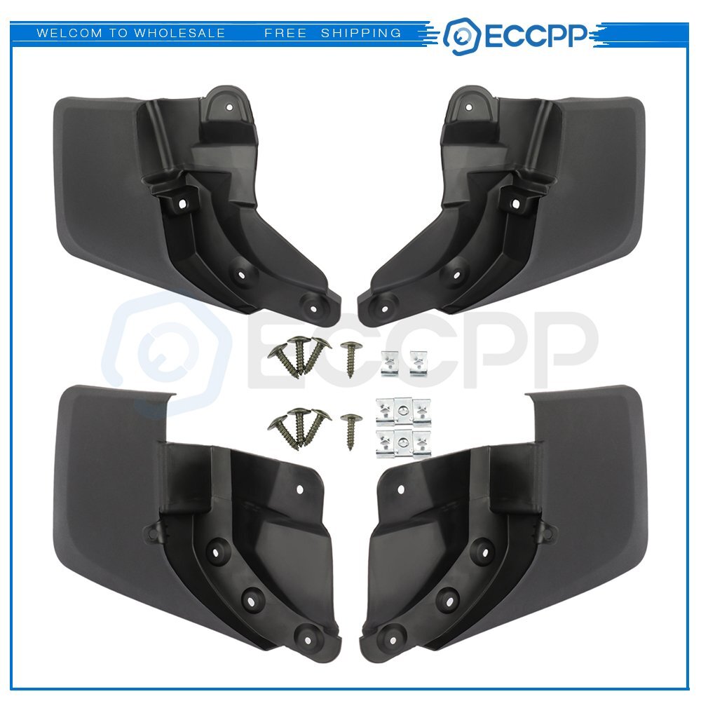 Fits 2016-2018 Toyota Tacoma Front Rear Mud Flaps Splash Guards Fender Mudguards 6B93BC-57