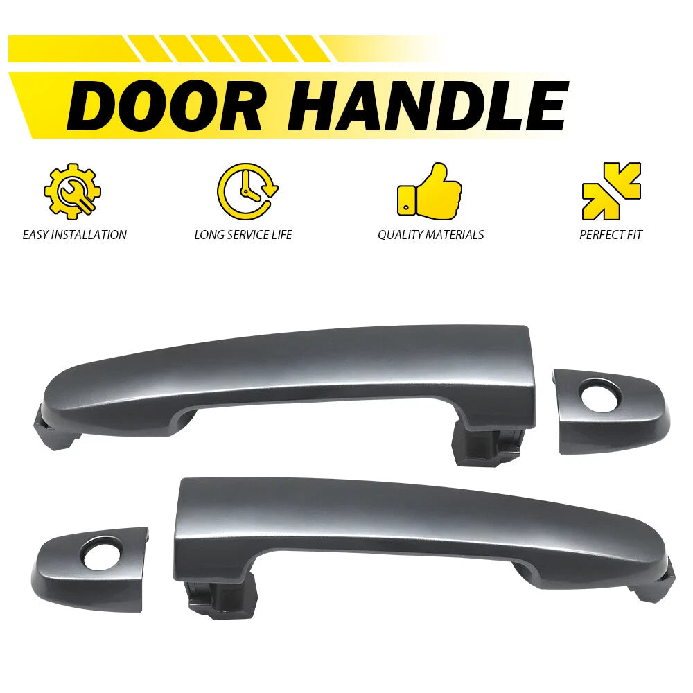 Pair Front Exterior Door Handle Left & Right Side For 2003-2013 Toyota Corolla A 6B93BC-57
