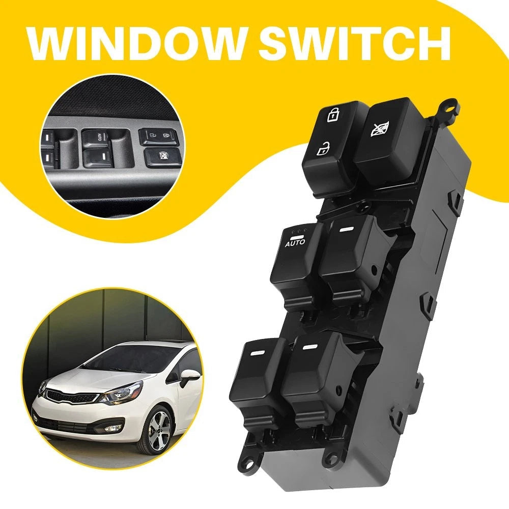 For 2012-2015 Kia Rio Front Left Driver Master Power Window Control Switch EOA 6B93BC-57