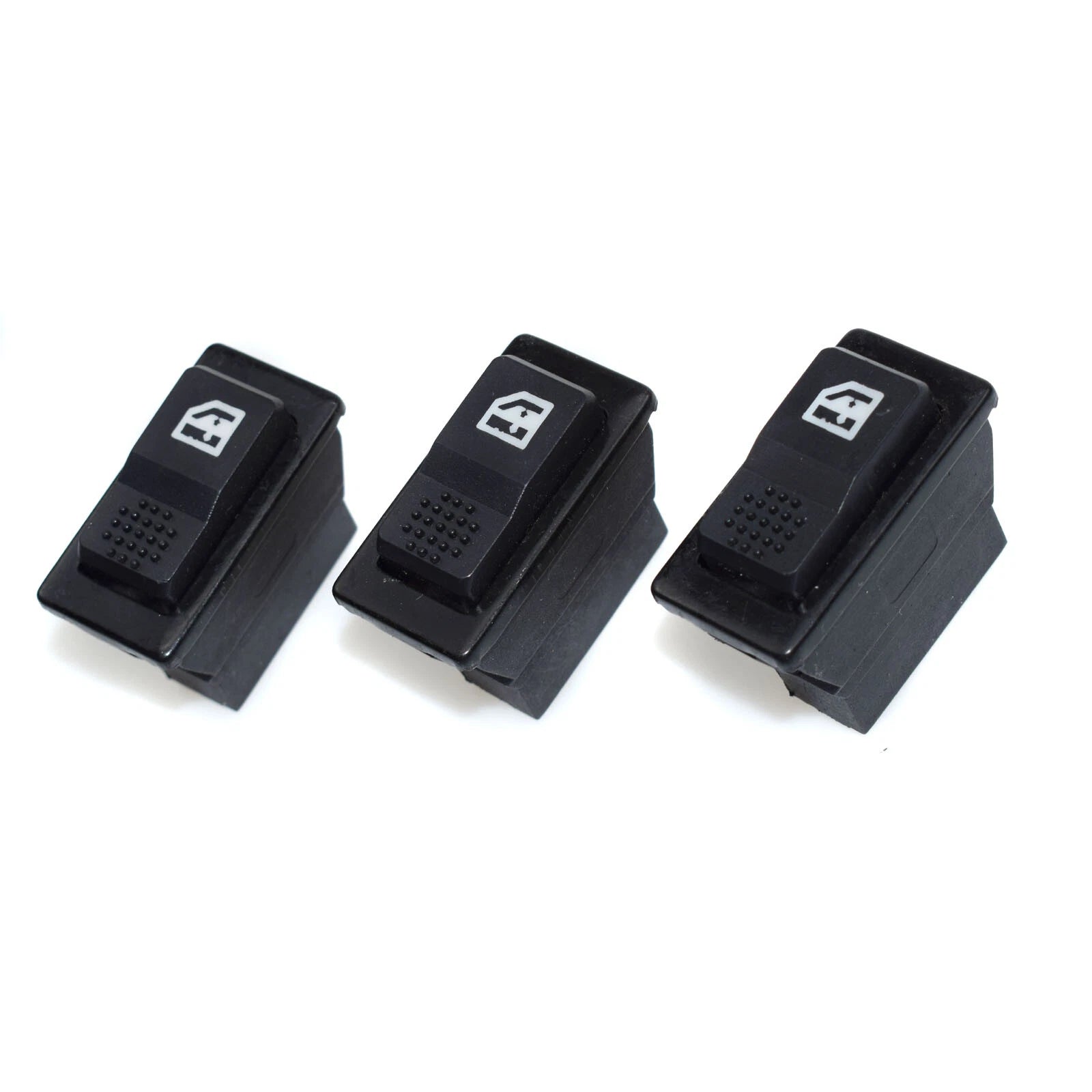 3 Pcs 5 Pins Auto Car Power Window Switch Button fits Universal DC 12V 20A 6B93BC-57