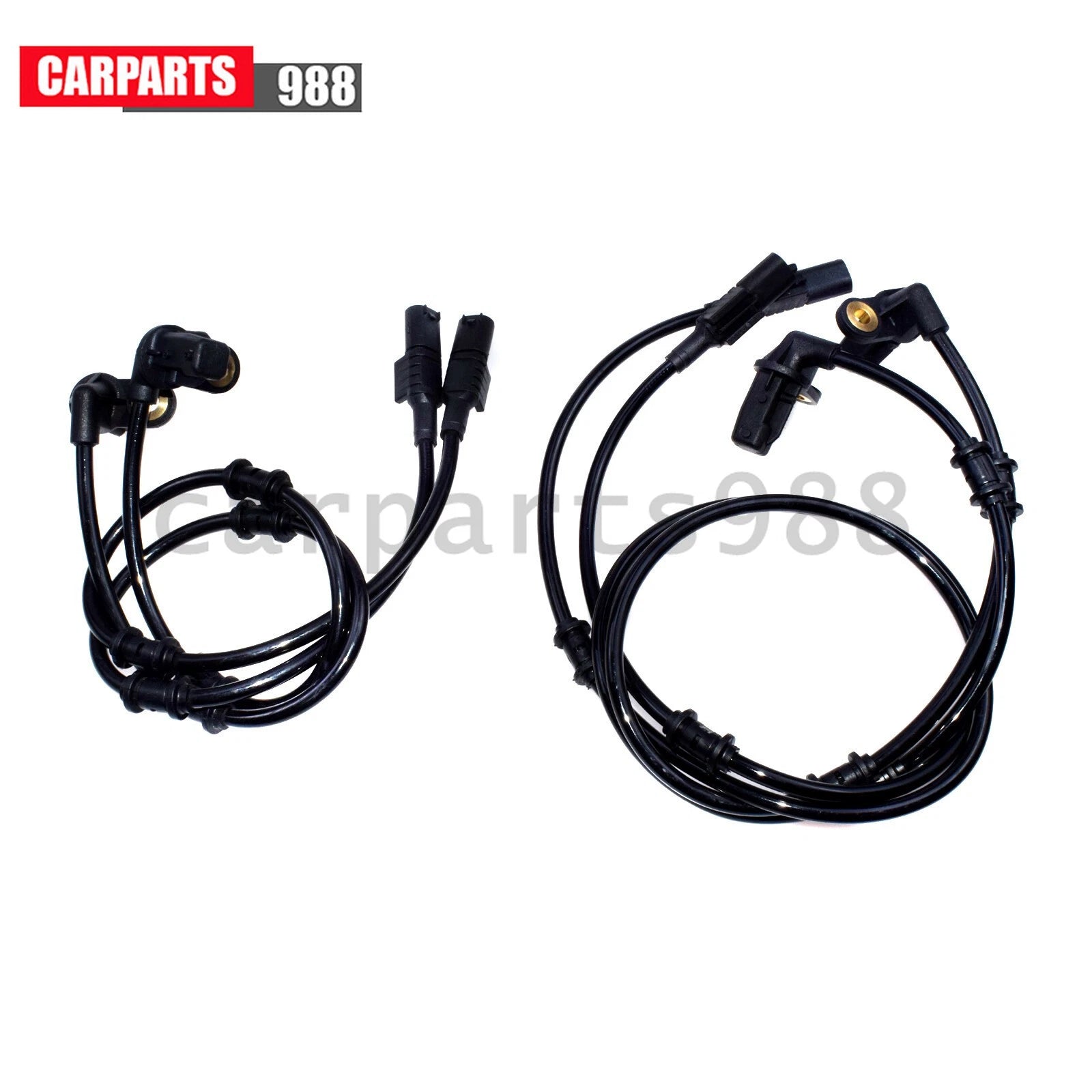 Set of 4 ABS Wheel Speed Sensor Front &Rear LH RH For Mercedes ML320 ML350 ML500 6B93BC-57