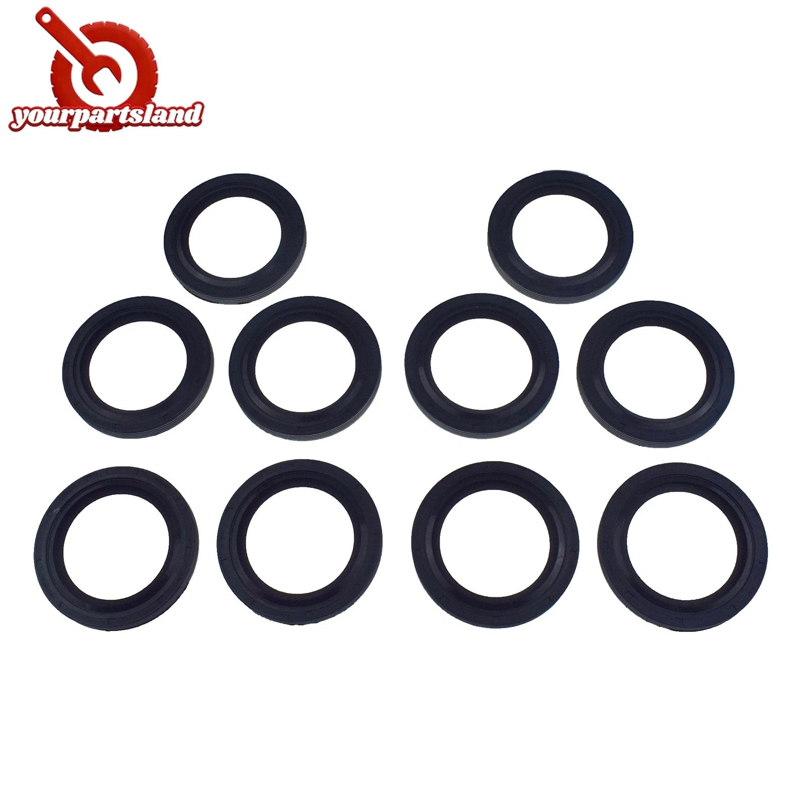 10X For Chevrolet Pontiac Buick Oldsmobile Cadillac Crankshaft OIL SEAL 12585673 6B93BC-57