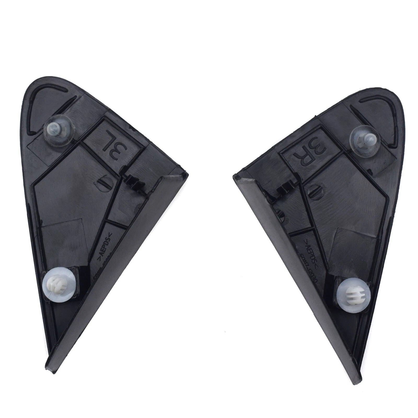 Pair Side View Mirror Fender Corner Trim Cover For Toyota Corolla 2008-2013 6B93BC-57
