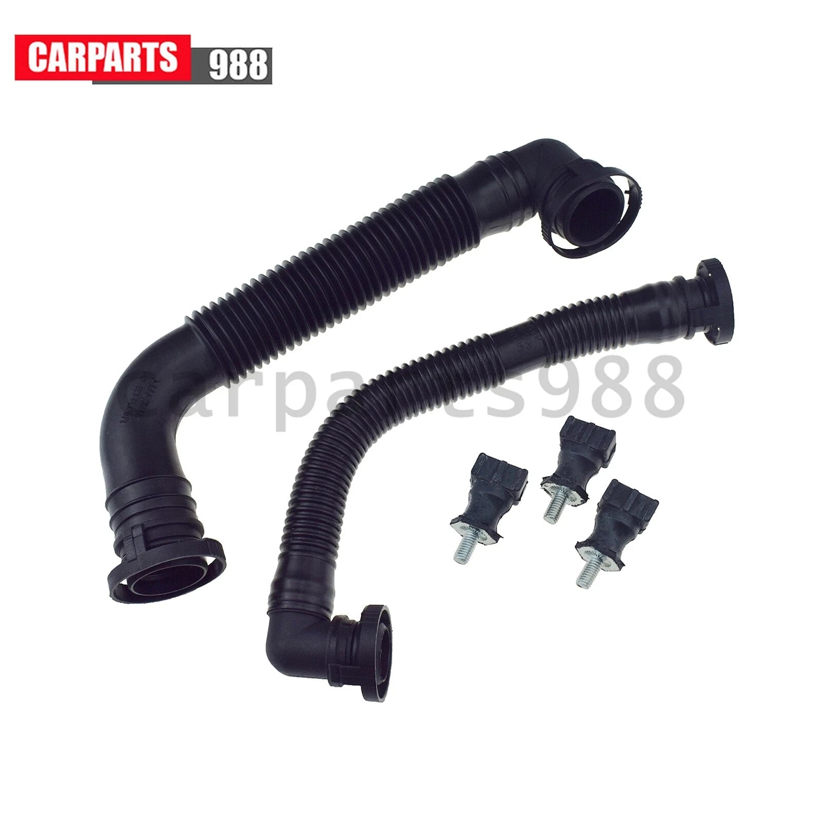 Smog Secondary Air Pump Breather Hose Kit For VW Golf Passat Audi A3 06A131127L 6B93BC-57