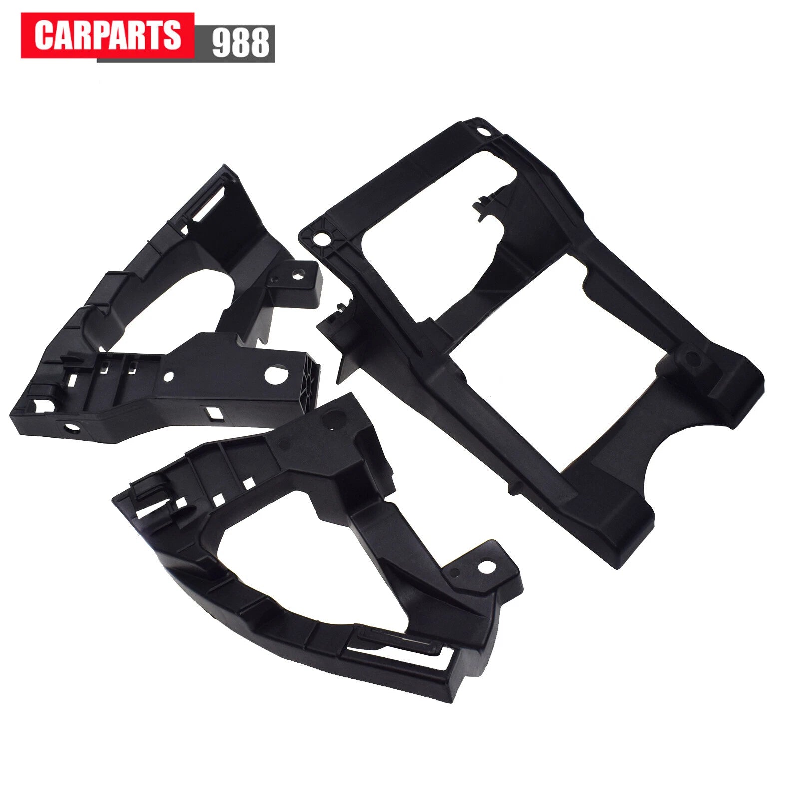 Pair Headlight Support Bracket + Grille Retainer for Honda HRV HR-V 2016-2018 6B93BC-57