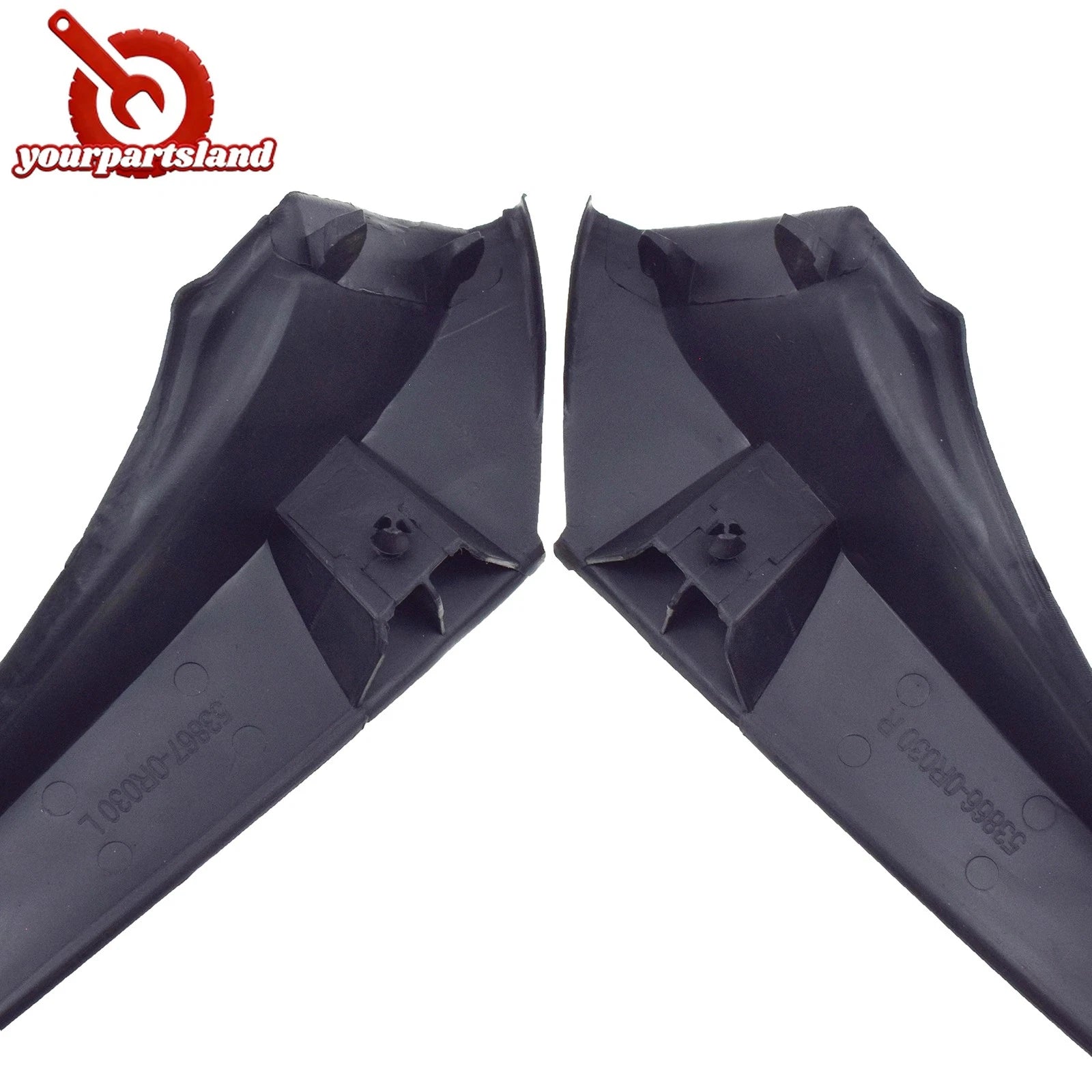 For Toyota RAV4 2013-2018 Front Wiper Side Cowl Extension Cover Trim Left &Right 6B93BC-57