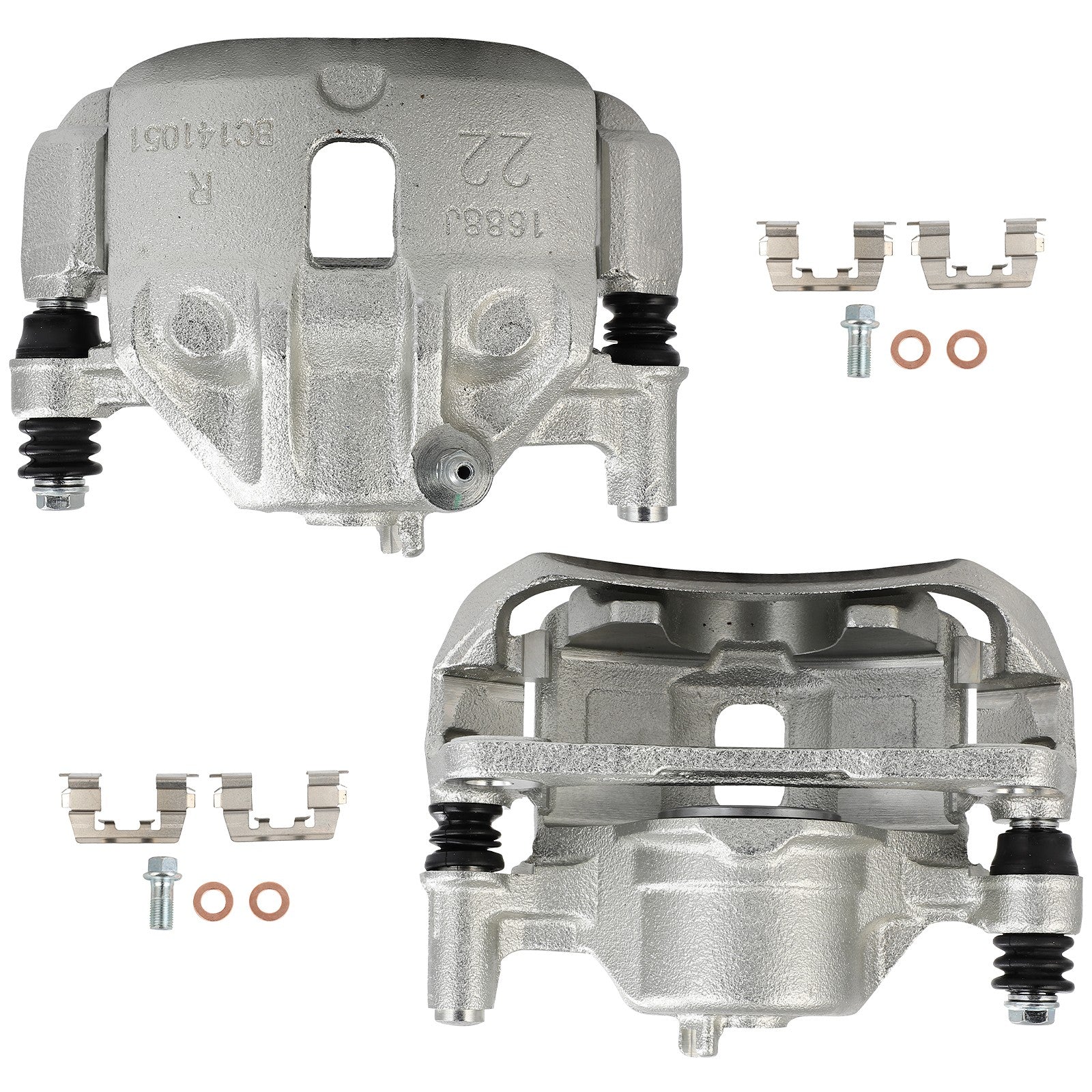 Front Brake Calipers 2Pcs For 2000-2005 Hyundai Accent 1990-1994 Hyundai Excel 6B93BC-57