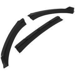 For 2017-2018 Hyundai Elantra Unpainted Black Front Bumper Body Kit Lip 3PCS 6B93BC-57