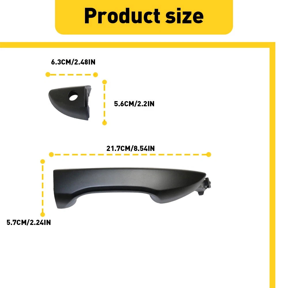 Front Driver Left Side Outer Exterior Door Handle For 2014-2019 Toyota Corolla 6B93BC-57