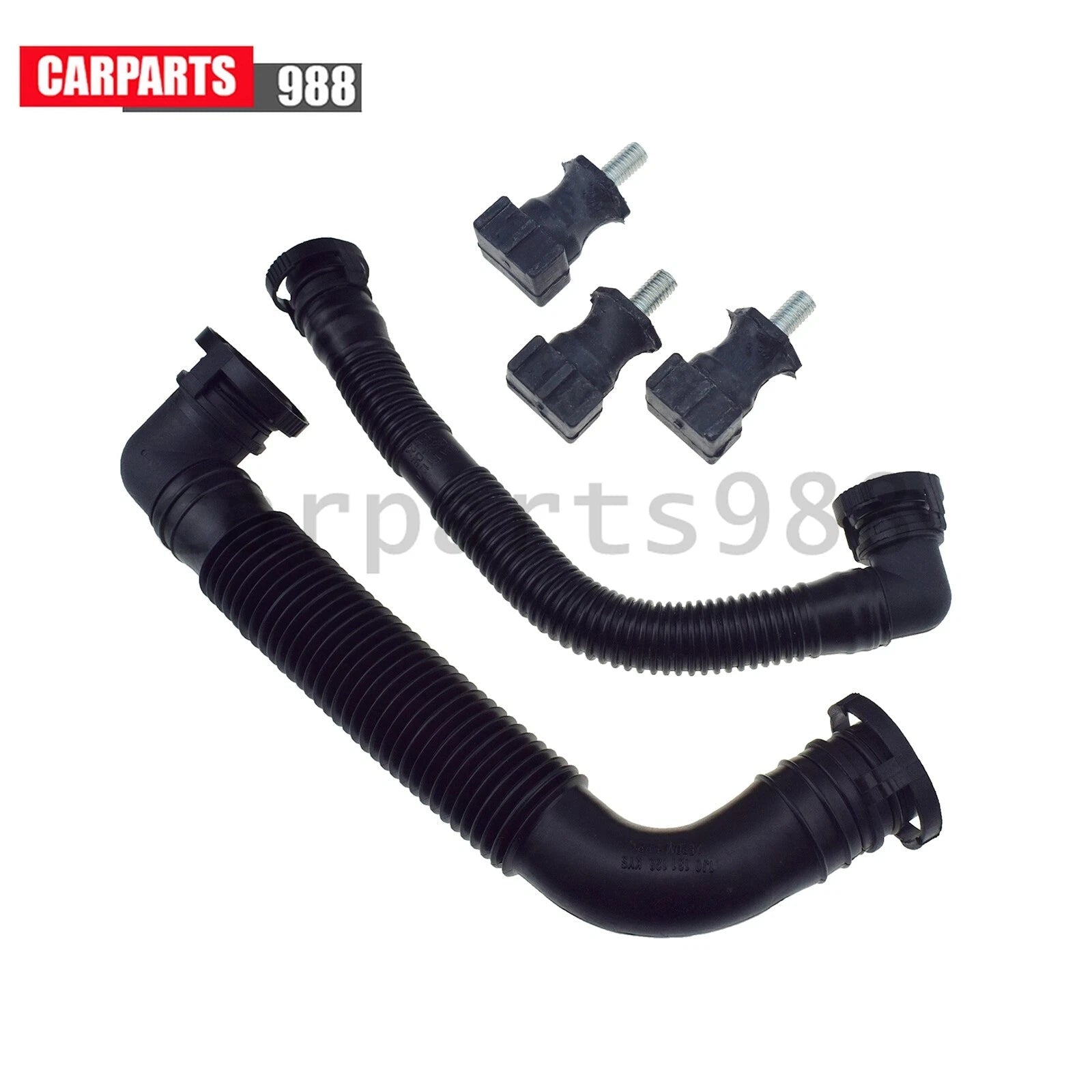 Smog Secondary Air Pump Breather Hose Kit For VW Golf Passat Audi A3 06A131127L 6B93BC-57