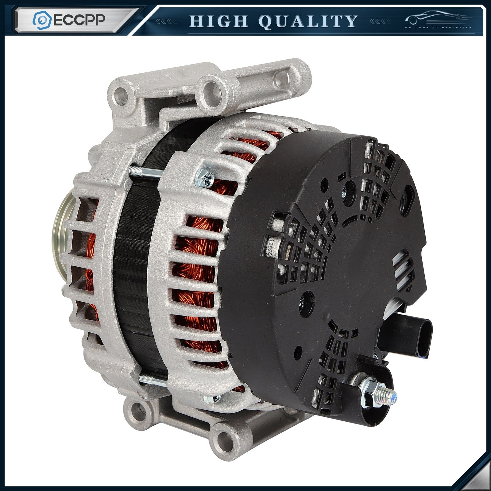 ECCPP Alternator For Audi A4 Quattro 13-14 Q5 S4 S5 13-15 SQ5 14-15 11717 150A ECCPP