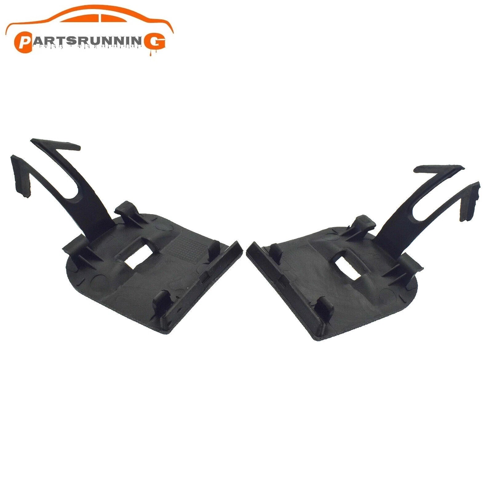 2PCS Rear Bumper Left & Right Side Towing Hook Cap For Porsche Cayenne 2008-2010 6B93BC-57