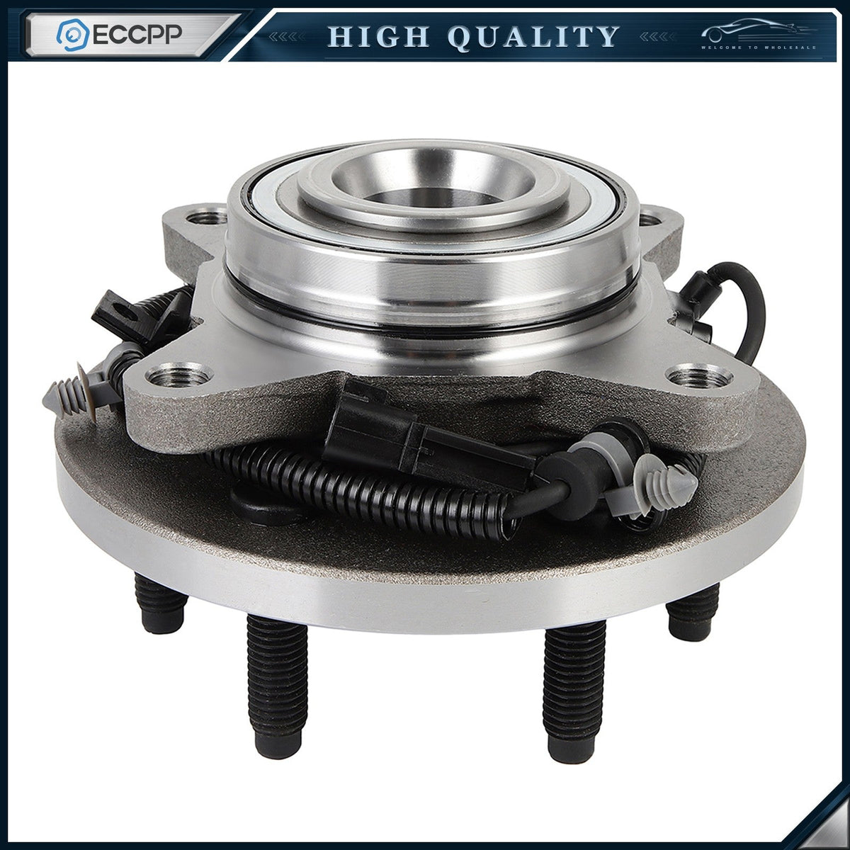1Pc Front Wheel Hub Bearing Assembly For 2011-2014 Ford F-150 Expedition RWD 6B93BC-57