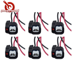 Fuel Injector Connector Harness 6Pcs For Wrangler JK TJ Dodge Jeep 5183448AA 6B93BC-57
