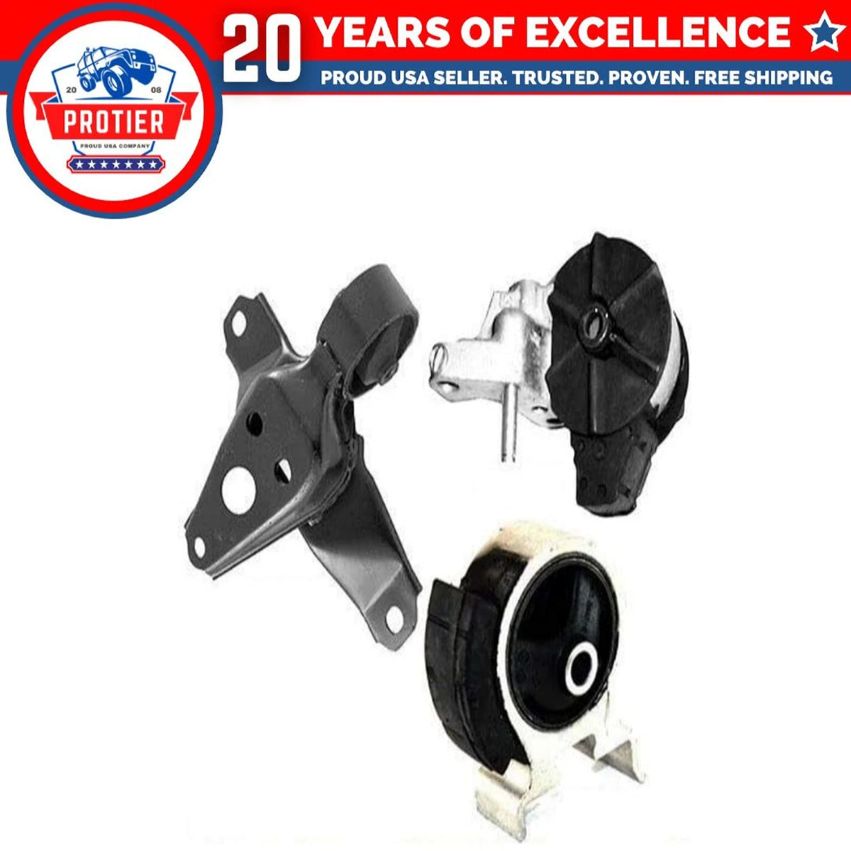 Fits 1992-1995 Toyota Paseo 1.5L Engine Motor & Trans Mount Set for MANUAL 3PCS 6B93BC-57